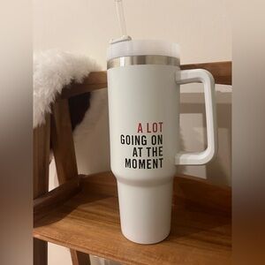 NWOT Taylor Swift “A Lot Going On At The Moment” Tumbler